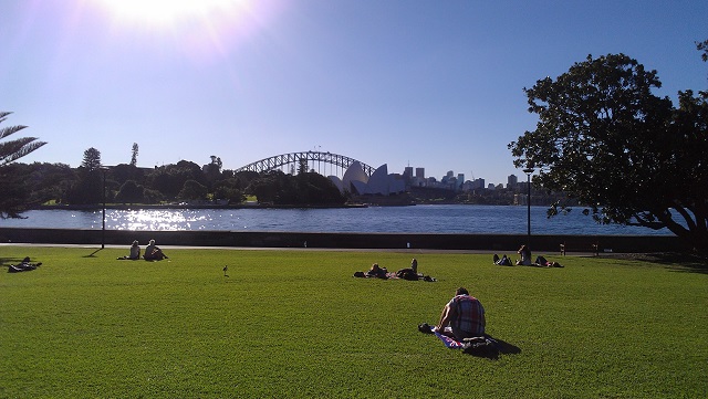 シドニー王立植物園 Sydney Royal Botanic Garden とミセスマッコーリーズチェア Mrs Macquarie S Chair Australia Here And Now
