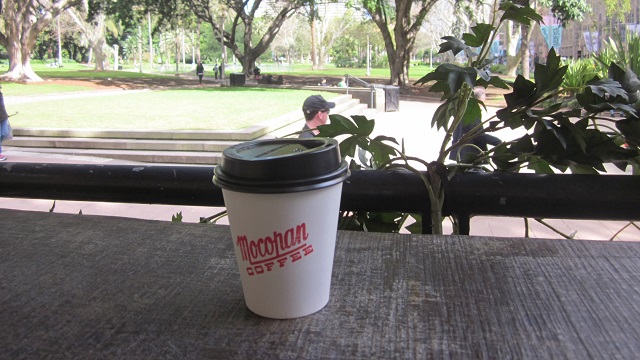 ハイドパークのカフェ