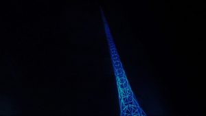 メルボルン　アーツセンター　イルミネーション