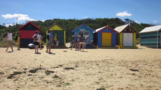 ブライトンビーチ メルボルン Bathing Boxes