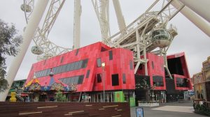 観覧車　展望　夜景　メルボルン