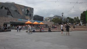 City Sightseeing　オープン　2階建て　バス　メルボルン