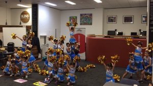 シドニー　チアリーディング　チアリーダー　レッスン