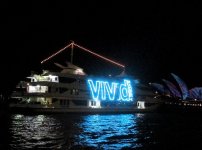 Vivid Sydneyクルーズ　シドニー　キャプテンクック
