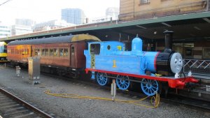 シドニー　蒸気機関車