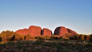 カタジュタ風の谷のサンセット