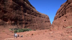 Walpa Gorgeの登山道