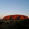 ウルル日没