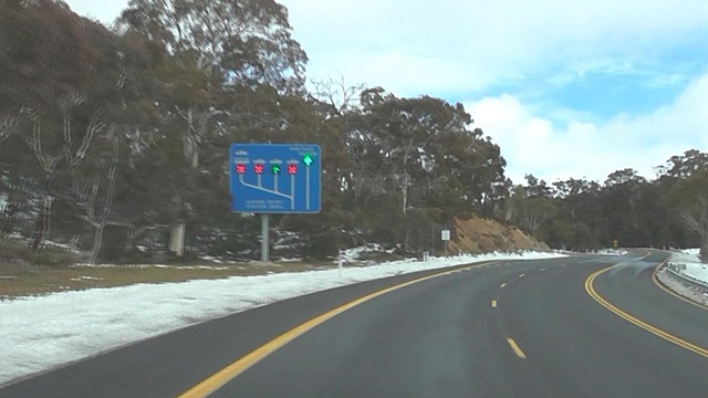 Kosciuszko Road National Park entry